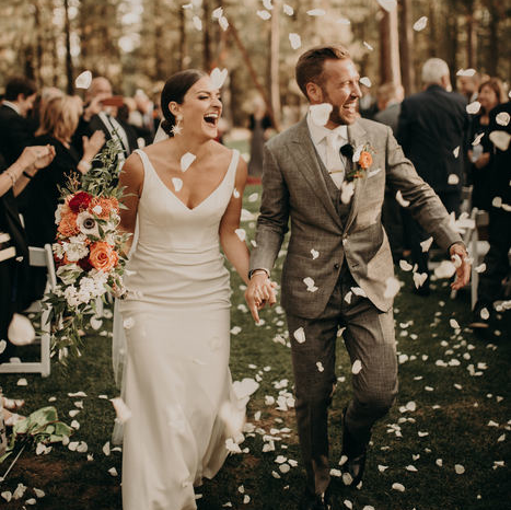 A Woodland Boho Wedding