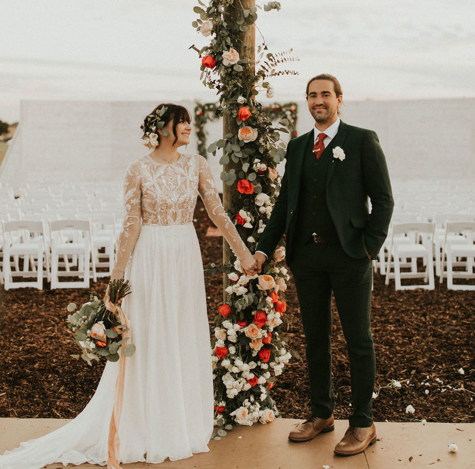 Backyard Boho Wedding