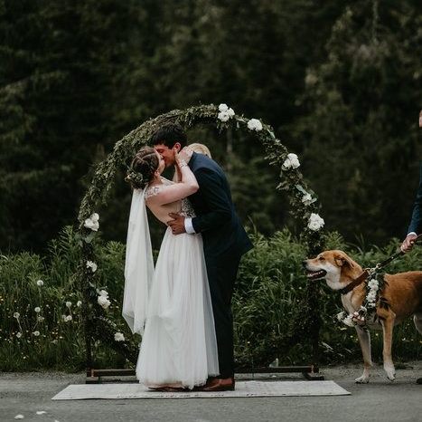 Bohemian Alaskan Wedding in the Mountains