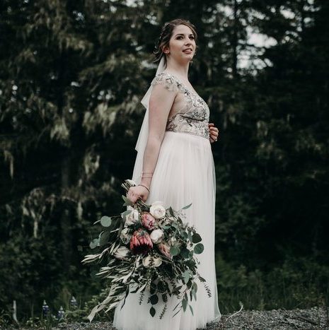 Bohemian Alaskan Wedding in the Mountains