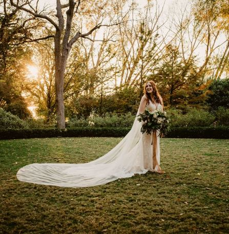 Eclectic Autumn Garden Wedding