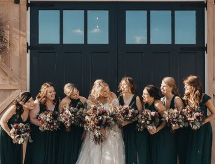 Snowy Fall Protea Wedding