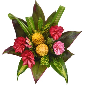 Tropical Delight Flower Centerpiece