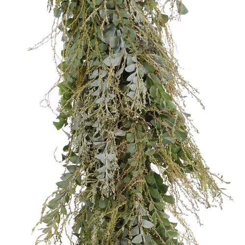 Bulk Green & Gray KnifeBlade Acacia Garland FiftyFlowers