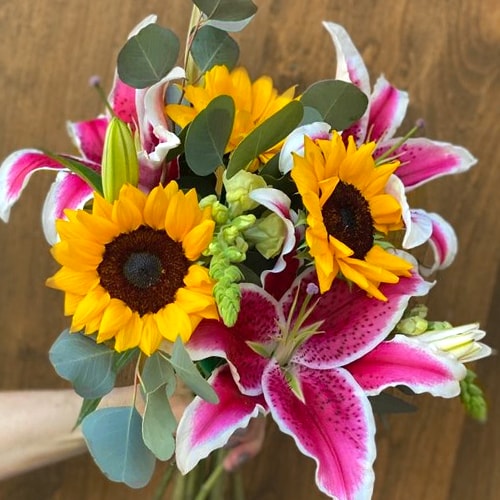 SunFlowers in the Fields Mothers Day Bouquets FiftyFlowers