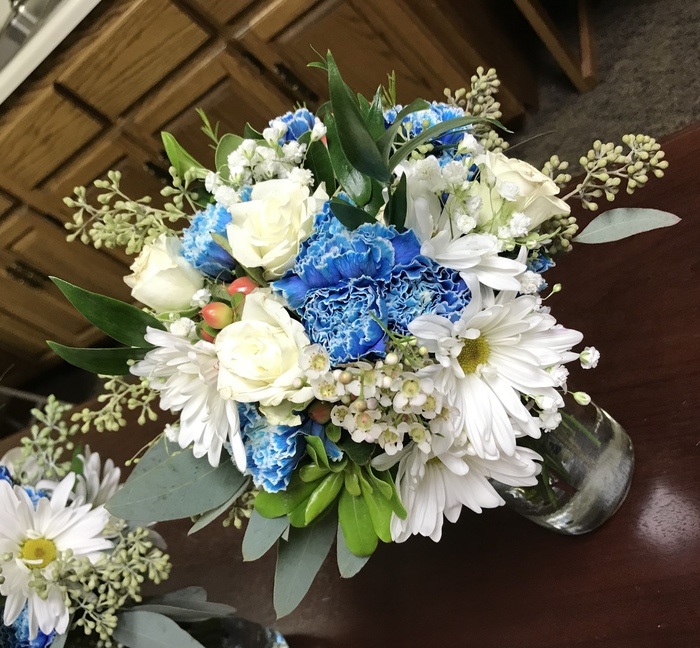 FiftyFlowers Review Blue Carnations